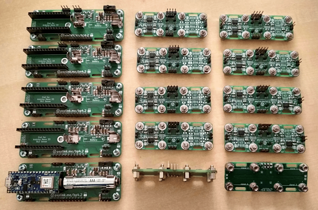 photo of 15 PsyLink modules